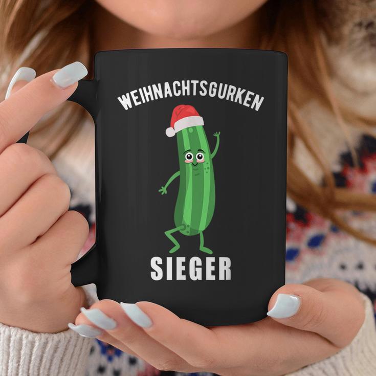 Christmas Cucumber Found Christmas Tradition Tassen Lustige Geschenke