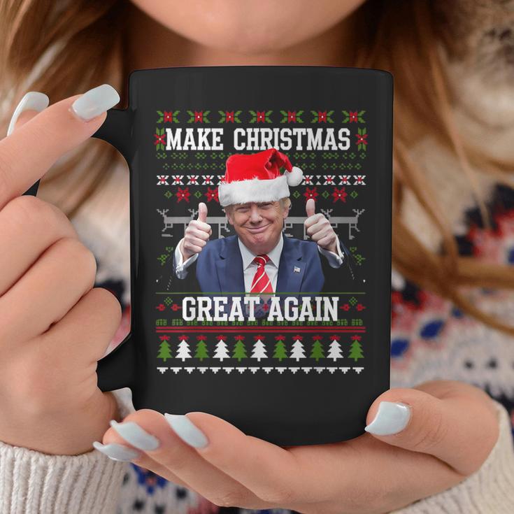 Make Christmas Great Again Trump Holiday Tassen Lustige Geschenke