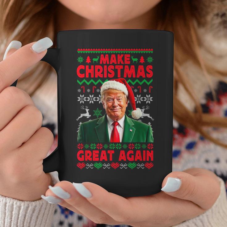 Make Christmas Great Again Santa Trump Christmas Ugly Tassen Lustige Geschenke