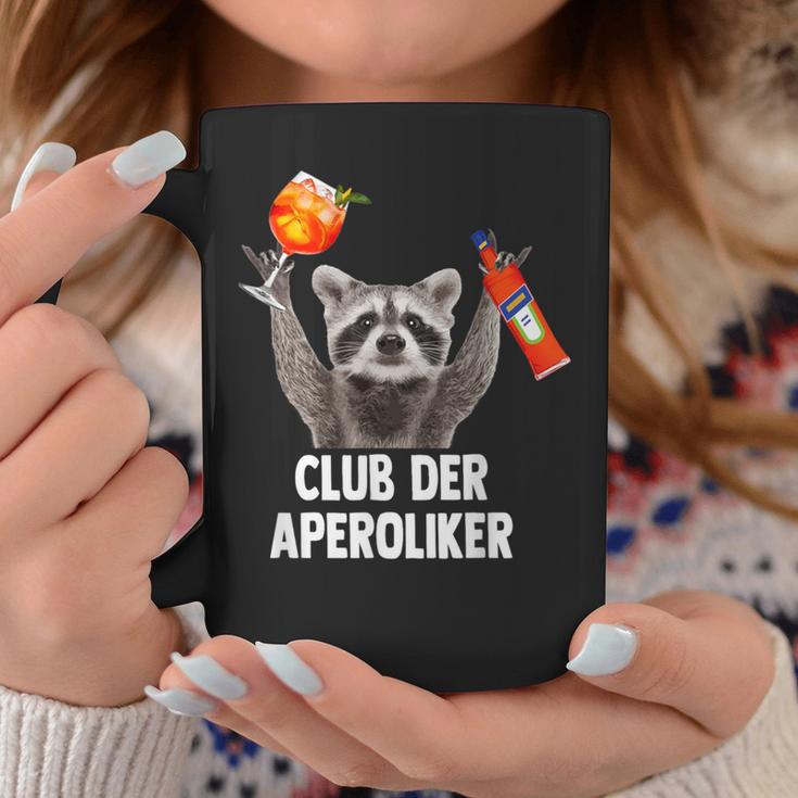 Club Der Aperoliker Raccoon Meme Racoon X Pedro Spritz Tassen Lustige Geschenke