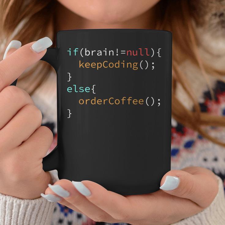 Coffee Software Developer Programmer Coder Coffee Drinker Tassen Lustige Geschenke