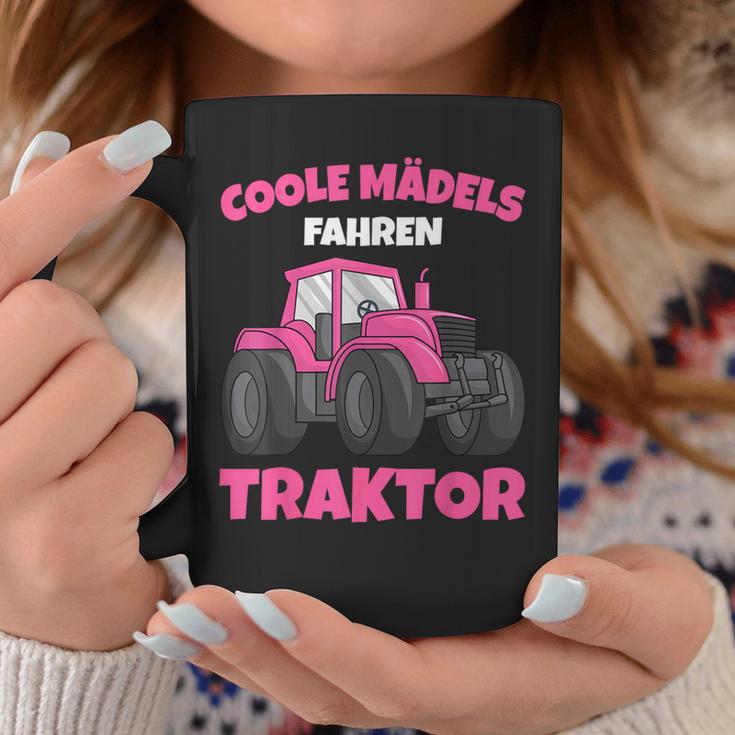 Coole Mädels Driving Tractor Children's Girls' Tassen Lustige Geschenke