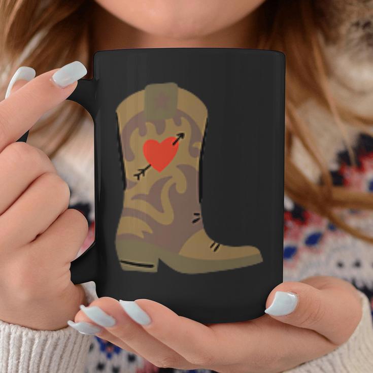 Cowboy Boots With Heart Tassen Lustige Geschenke