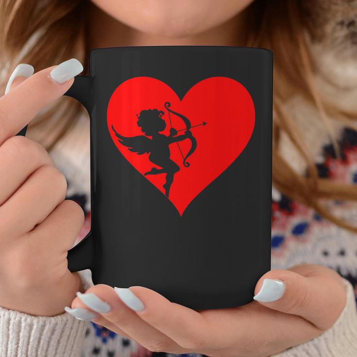 Cupid With Bow And Arrow Fun Love Heart Tassen Lustige Geschenke