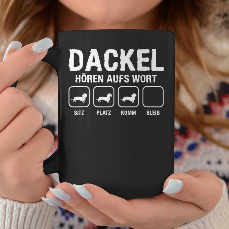 Dachshund Hören Aufs Wort Für Eine Dog Lovers S Tassen Lustige Geschenke