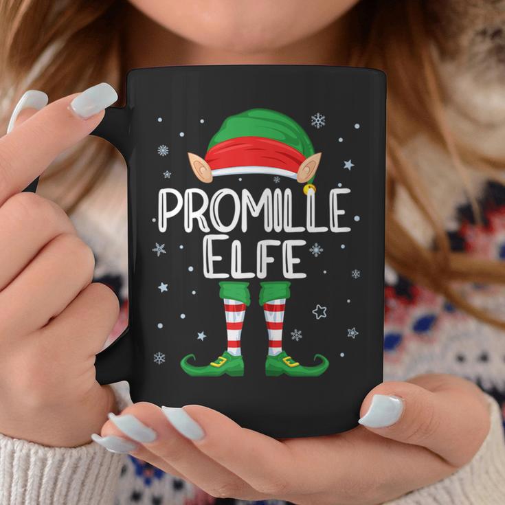 Damen Promille Elfe Kostüm Weihnachten Partnerlook Feiern Lustig Tassen Lustige Geschenke