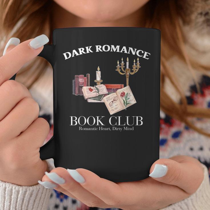 Dark Romance Book Club Romantic Heart Dirty Mind Quote Tassen Lustige Geschenke