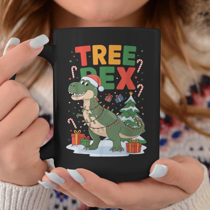 Dinosaur Christmas Jumper Xmas Tree Rex Pyjama Tassen Lustige Geschenke