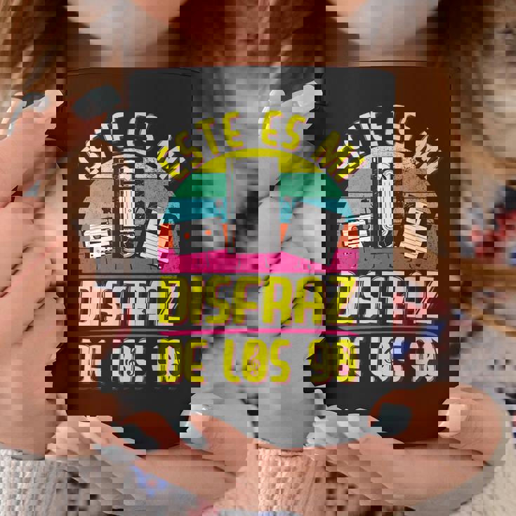 Disfraz Años 90 90S Outfit 90S Costume Niña Cassette Taza de café Regalos divertidos