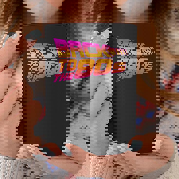 Disfraz De Regreso A Los 80 Disfraz Retro Fiesta De Taza de café Regalos divertidos