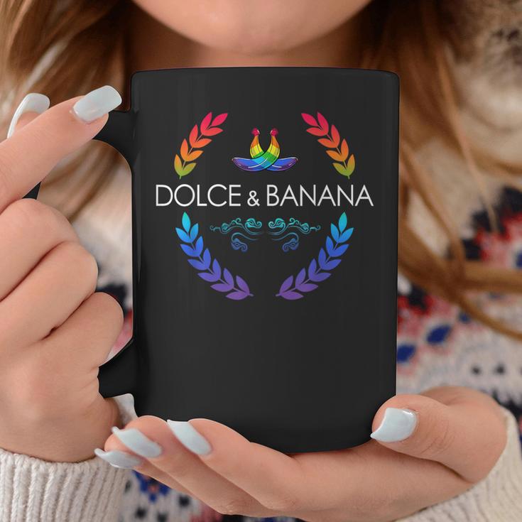 Dolce And Lgbtq Banane Pride Grafik Niedlich Regenbogen Tassen Lustige Geschenke