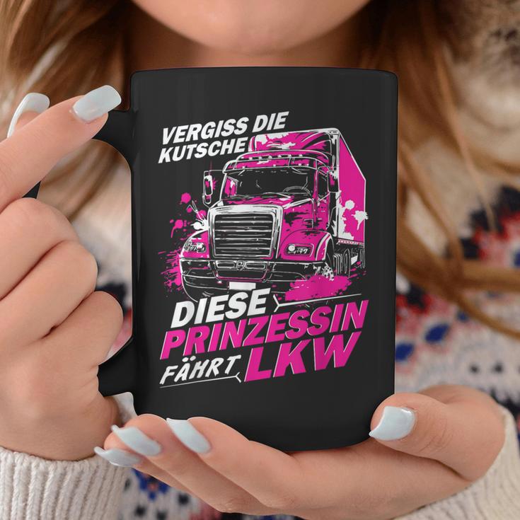 Echte Frauen Fahren Einen Großen Dienstwagen Lkw Fahrerin Tassen Lustige Geschenke