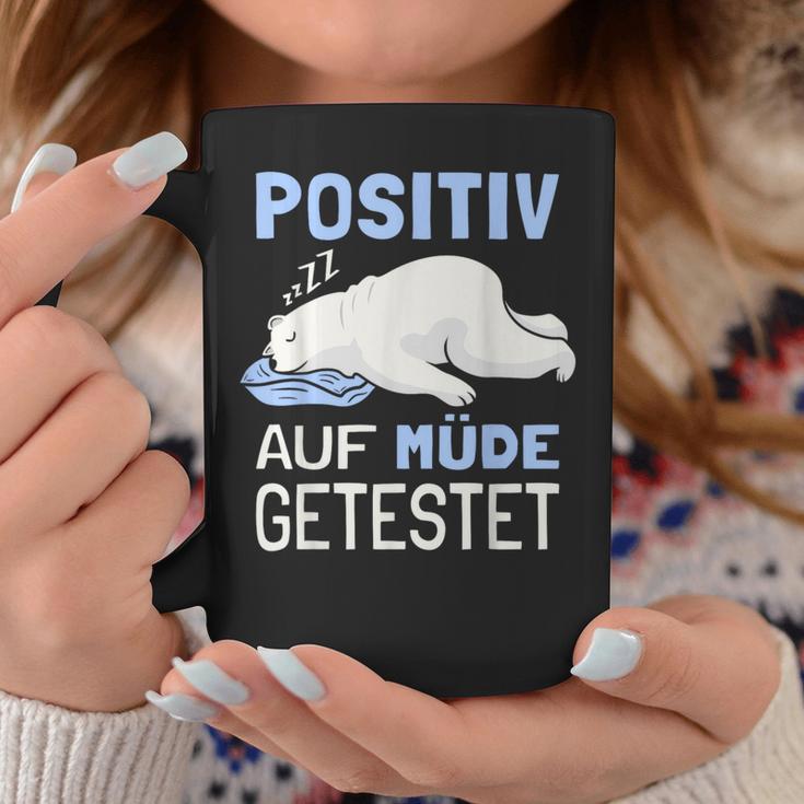 Eisbär Auf Positiv Müde Tested Sleep S Tassen Lustige Geschenke