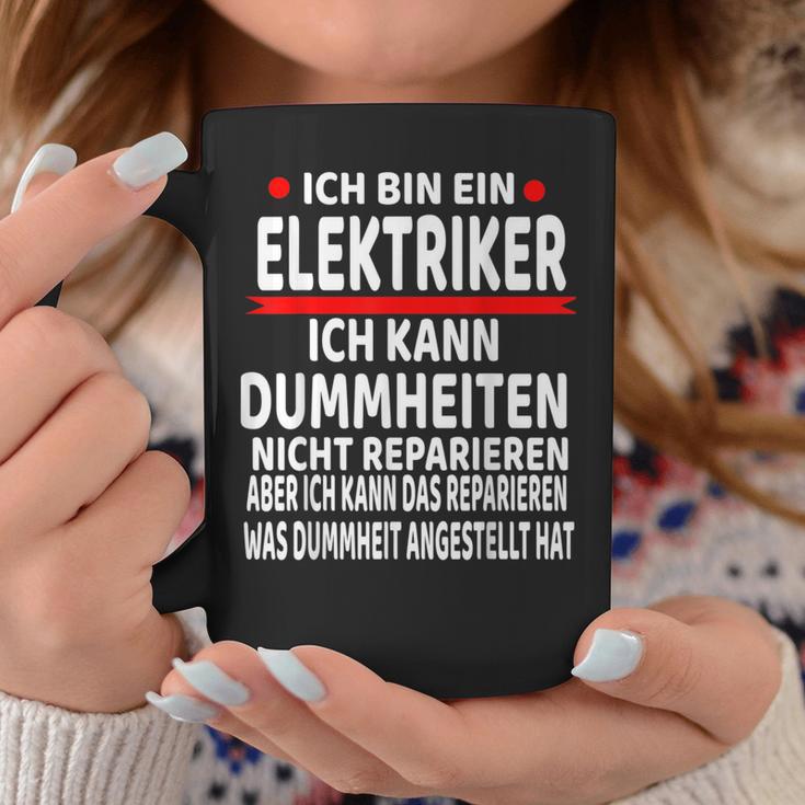 Electrician Humour Saying Electrician Tassen Lustige Geschenke