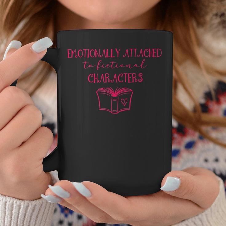 Émotionnellement Attaché Aux Personnages Fictifs Livres Eters De Livres Tasse Cadeaux drôles