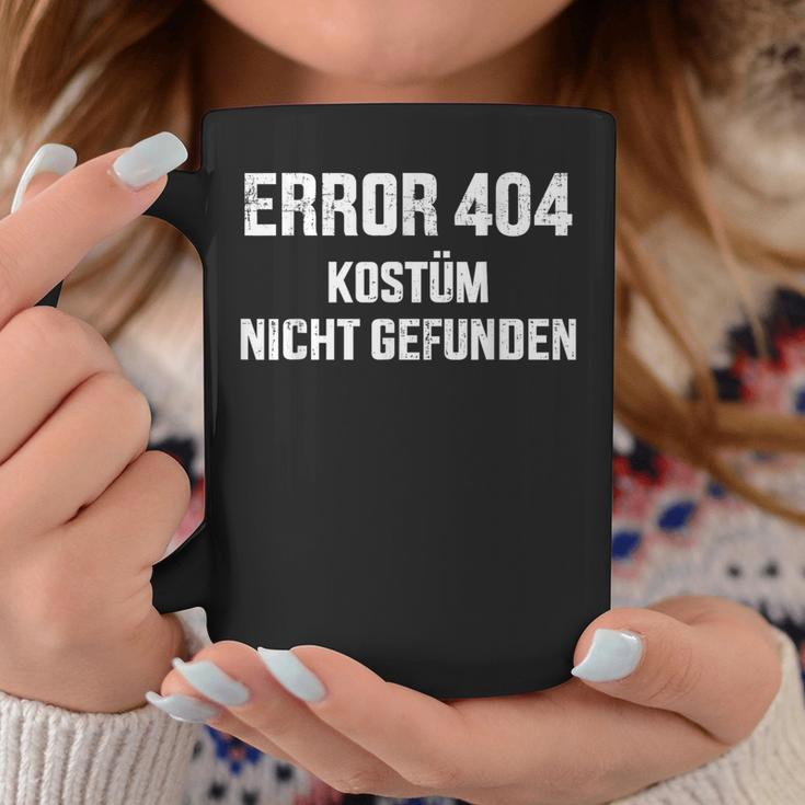 Error 404 Costume Not Found Nerd Gamer Carnival Fancy Dress Tassen Lustige Geschenke