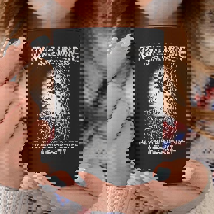 Escalada Zombie Apocalipsis Habilidad Escalador Gracioso Taza de café Regalos divertidos