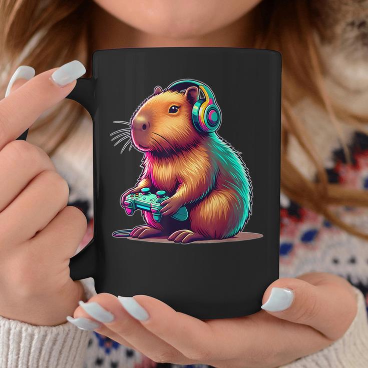 Capybara Gamerideo Games Lovers Capybara Tassen Lustige Geschenke