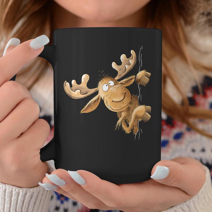 With Cartoon I Elk Wild Animal Motif Tassen Lustige Geschenke