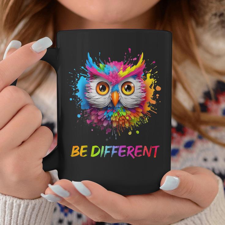 Colourful Owl Tassen Lustige Geschenke