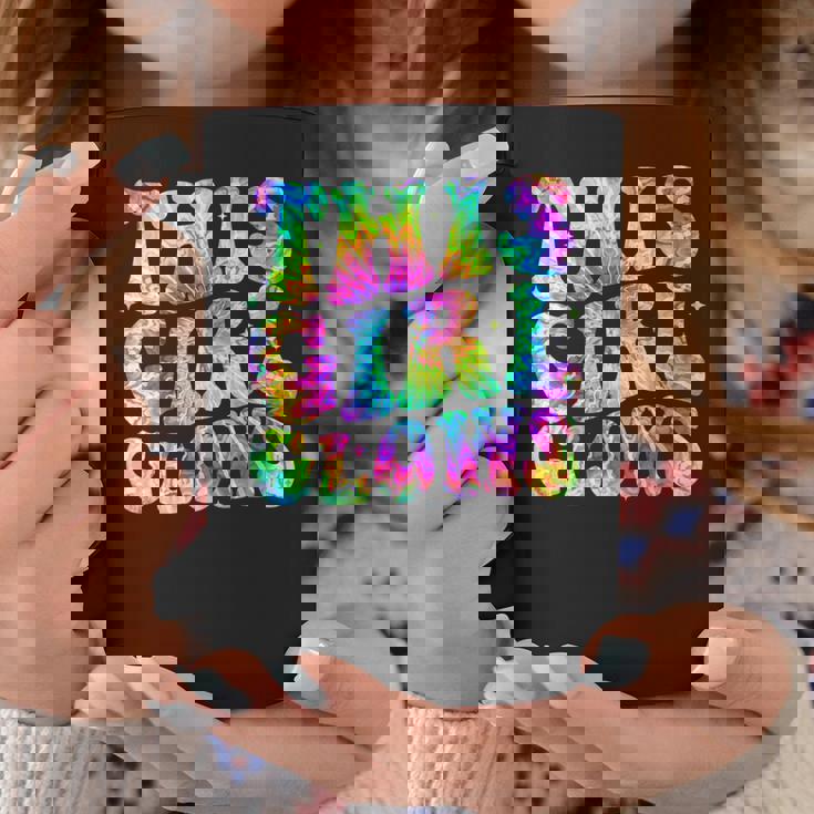 Girl Tie Dye This Girl Glows 80'S 90'S Coffee Mug Personalized Gifts