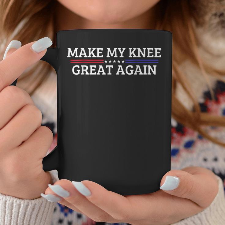 Make My Knee Great Again A Broken Knee Recovery Tassen Lustige Geschenke