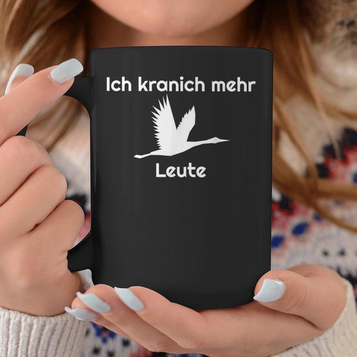 Pause Ich Kranich Mehr Bird Saying Joke Tassen Lustige Geschenke