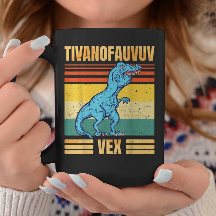 T-Rex Tyrannosaurus Tivanofauvuvex Meme Tassen Lustige Geschenke