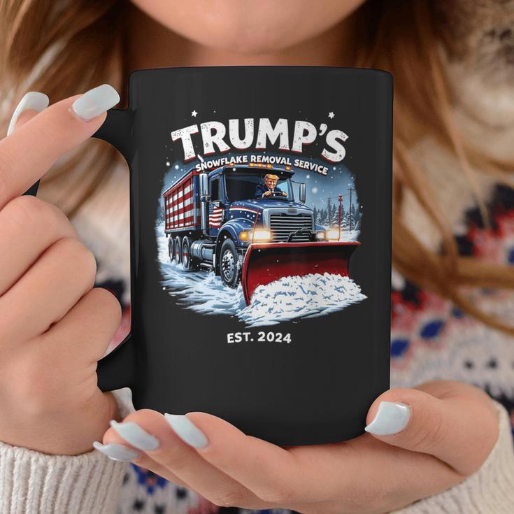 Trump Snowflake Removal Service 2024 Elecciones Trump Taza de café Regalos divertidos