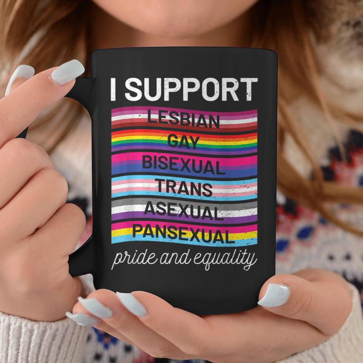 Gay Pride Lgbt Support Trans Pan Lesbian Bi Equality Tassen Lustige Geschenke