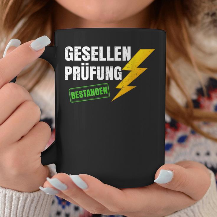 Gesellenprüfung Elektriker Gesellenbrief Saying Gesellen Tassen Lustige Geschenke