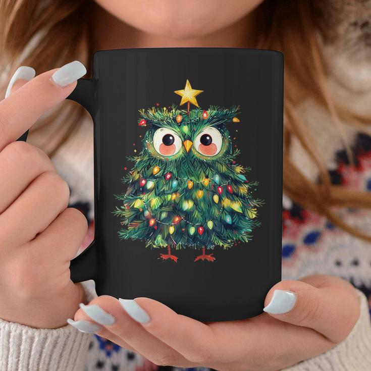 Girls Boys Owl Pyjamas Christmas Lights Tassen Lustige Geschenke