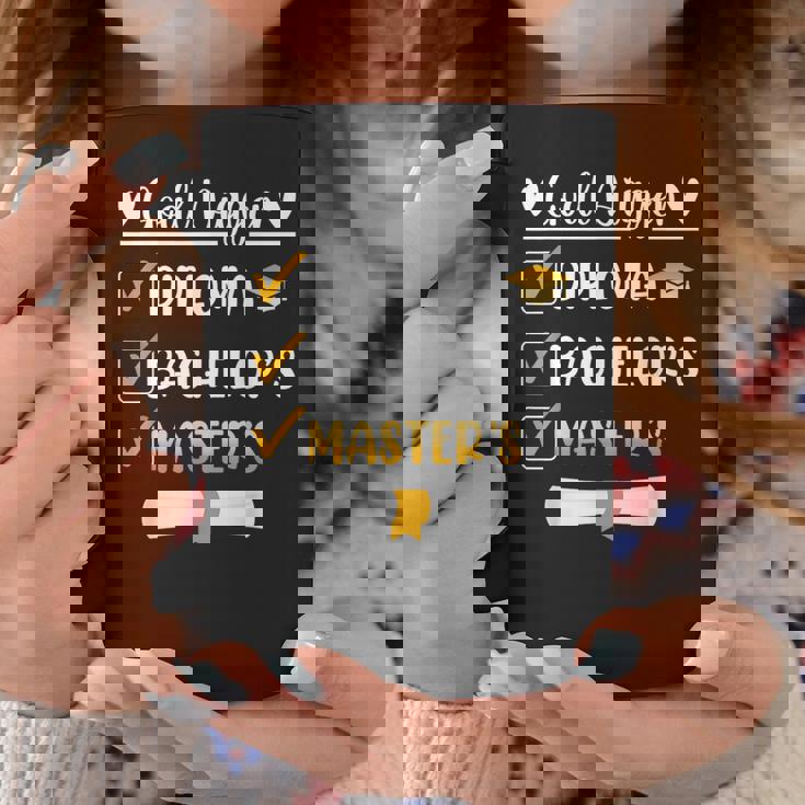 Goal Digger Master's Degree Graduation Diploma Bachelors Coffee Mug Personalized Gifts