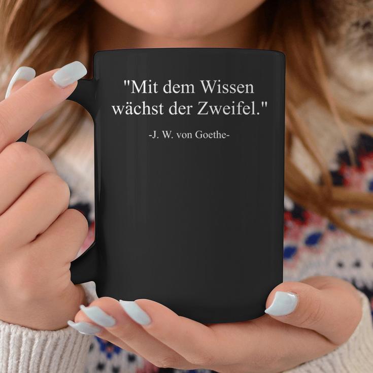 Goethe Quote Culture History Student Teacher Tassen Lustige Geschenke