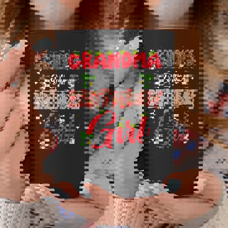 Grandma Of The Birthday Girl Strawberry Berry Sweet One Two Coffee Mug Funny Gifts