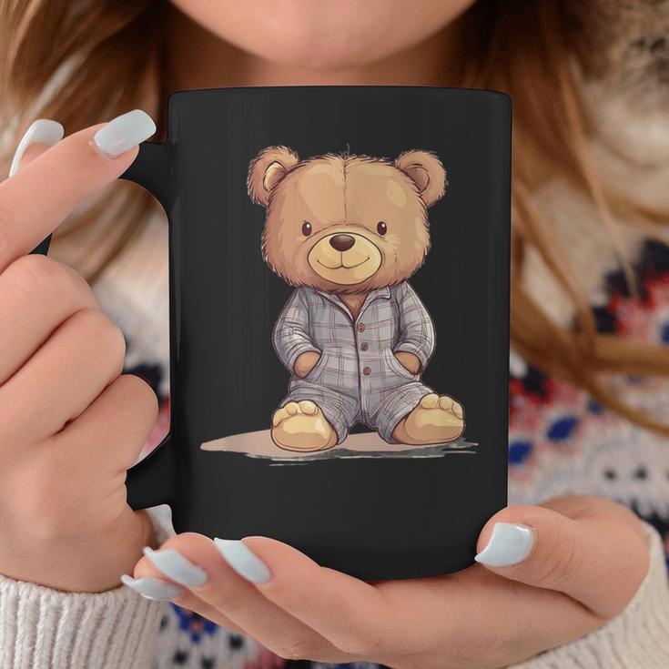 Great Teddy Bear In Soft And Cosy Pyjamas Tassen Lustige Geschenke