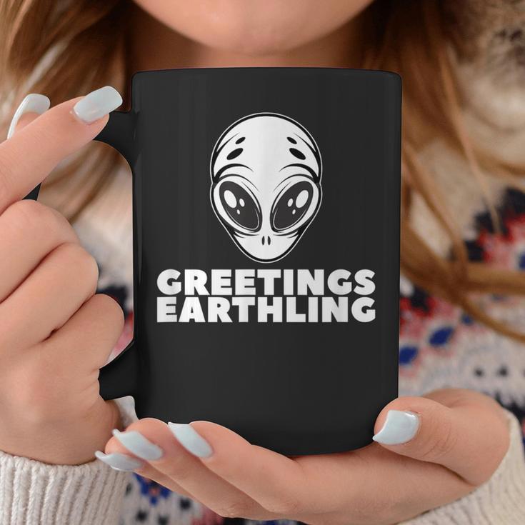 Greetings Earthling Alien For Nager Tassen Lustige Geschenke