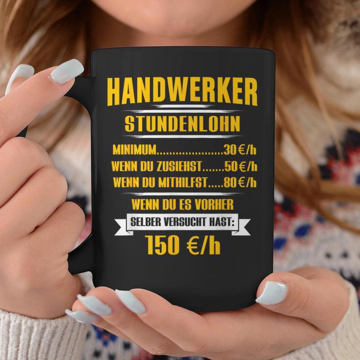 Handwerker Hourly Sale Tassen Lustige Geschenke