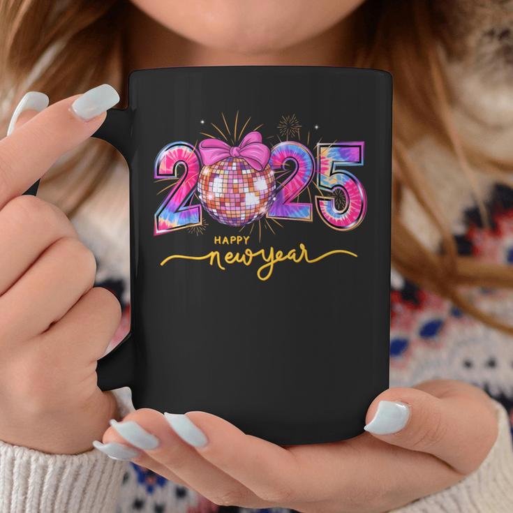 Happy New Year 2025 Pink Coquette Party Family Matching 2025 Tassen Lustige Geschenke