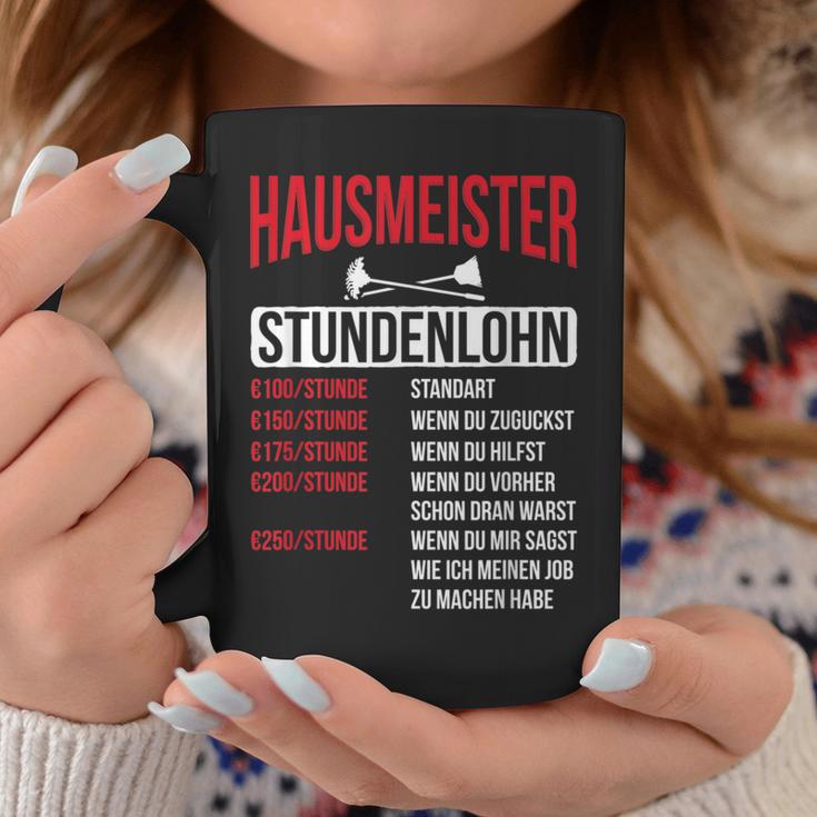 Hausmeister Hourly Wage Haustechnik Janitory Tassen Lustige Geschenke