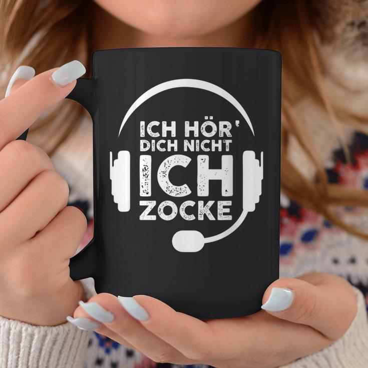 Ich Hördich Nicht Ich Zocke Gamer Joke Slogan Nerd Tassen Lustige Geschenke