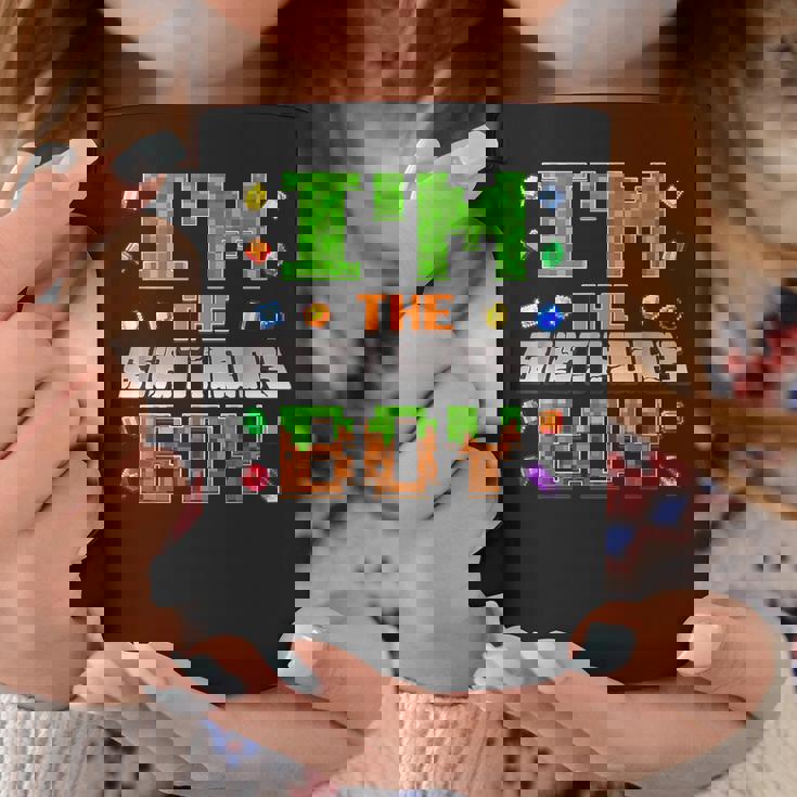 I'm The Birthday Boy Party Video Gamer Pixel Number Coffee Mug Unique Gifts
