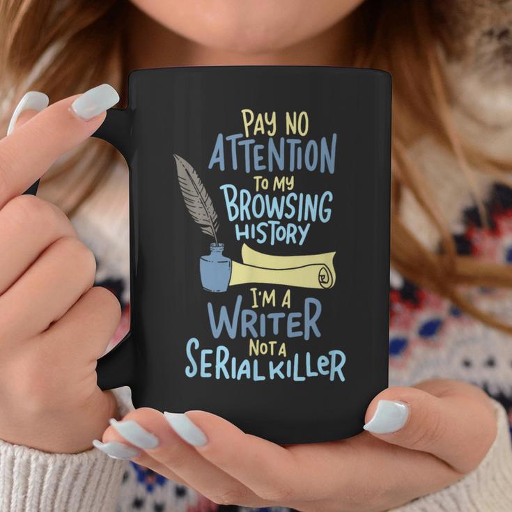 I'm A Writer Not A Serial Killer Writing Tassen Lustige Geschenke