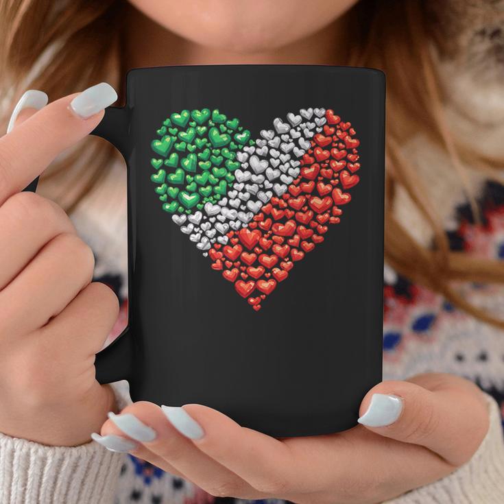 Italy Flag Heart Of Passion For Italy Tassen Lustige Geschenke