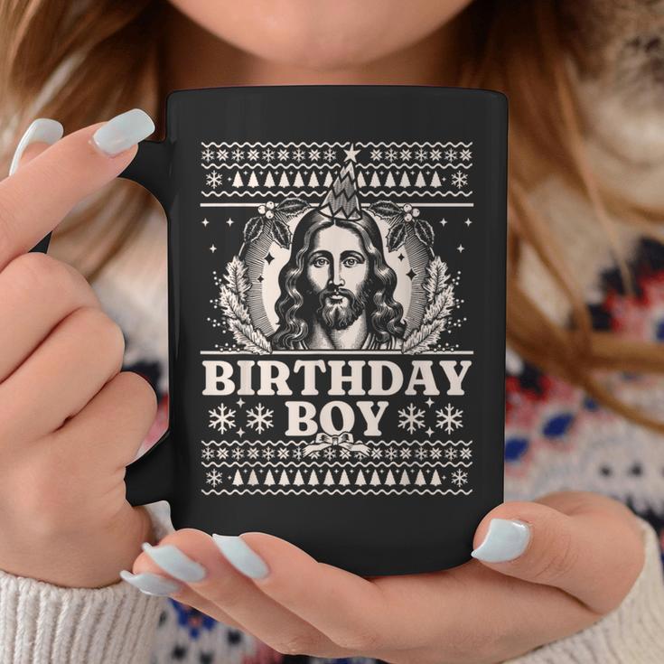 Jesus Birthday Boy Happy Birthday Jesus Ugly Christmas Tassen Lustige Geschenke