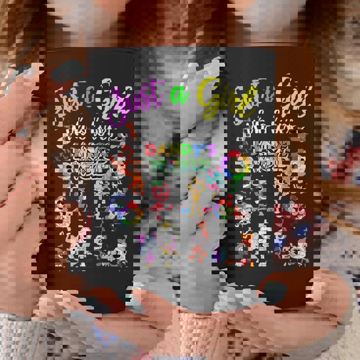 Just A Girl Who Love Dandy's World Coffee Mug Unique Gifts