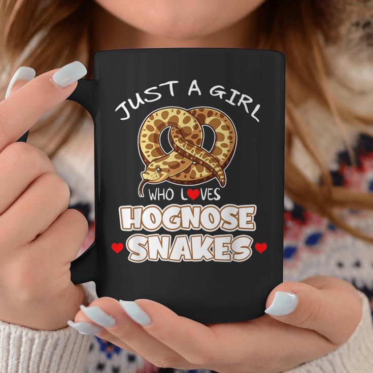 Just a Girl Who Loves Hognose Snakes Animals Lover Graphic Print Coffee Mug Unique Gifts