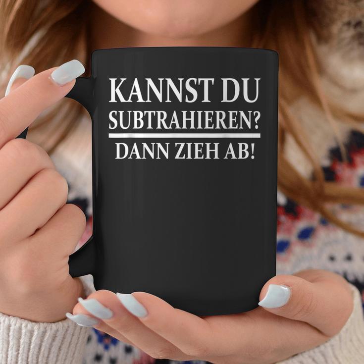 Kannst Du Subtrahieren Dann Zieh Ab Tassen Lustige Geschenke