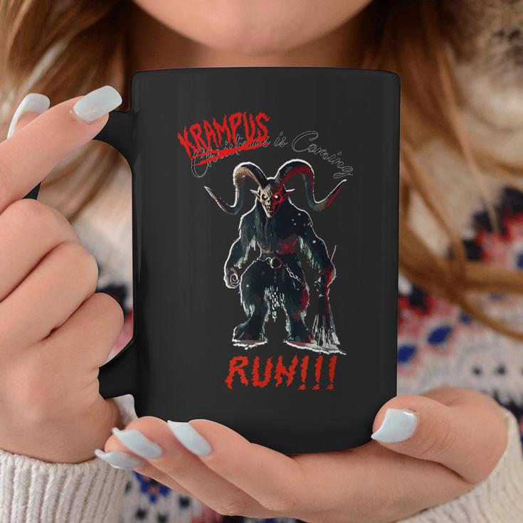 Krampus Is Coming Lauf Wenn Du Kannst Tassen Lustige Geschenke