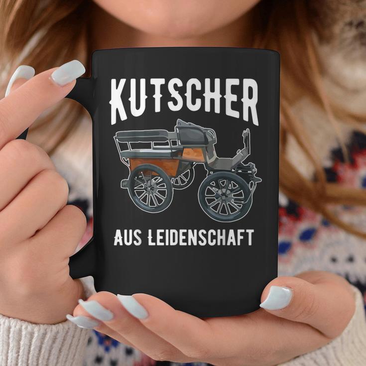 Kutscher Aus Leidenschaft Horse-Drawn Carriage Driving Tassen Lustige Geschenke